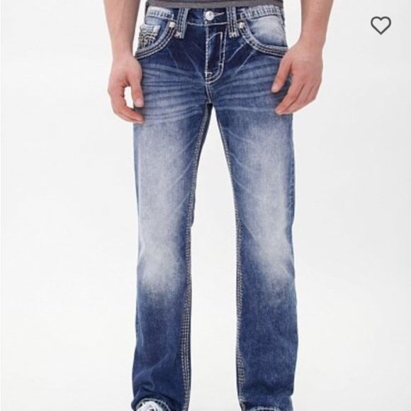 Rock Revival Other - Rock Revival Zayne Boot Cut Jeans Size 32 X 28